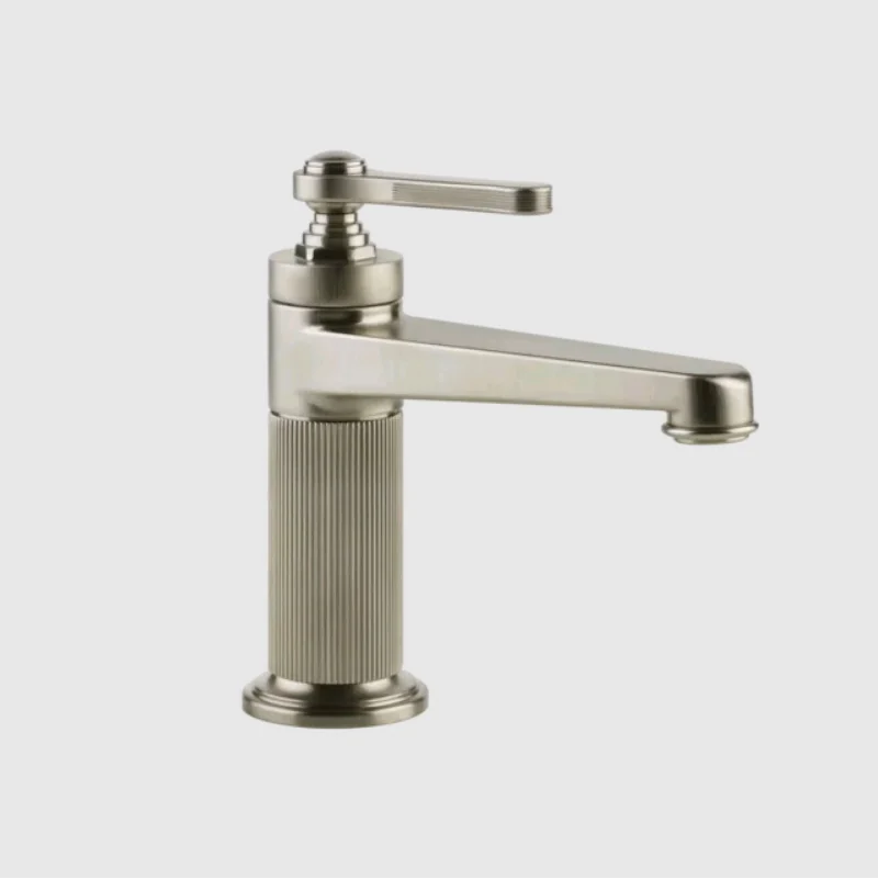 Смеситель для раковины, Gessi, VENTI20, цвет-Finox Brushed Nickel
