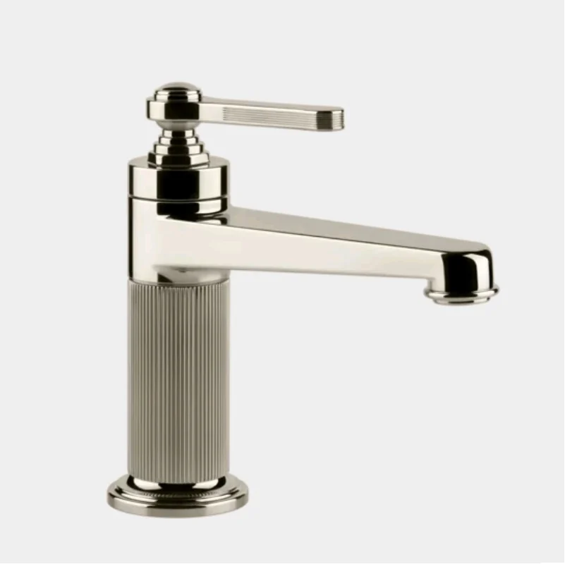 Смеситель для раковины, Gessi, VENTI20, цвет-Nickel PVD