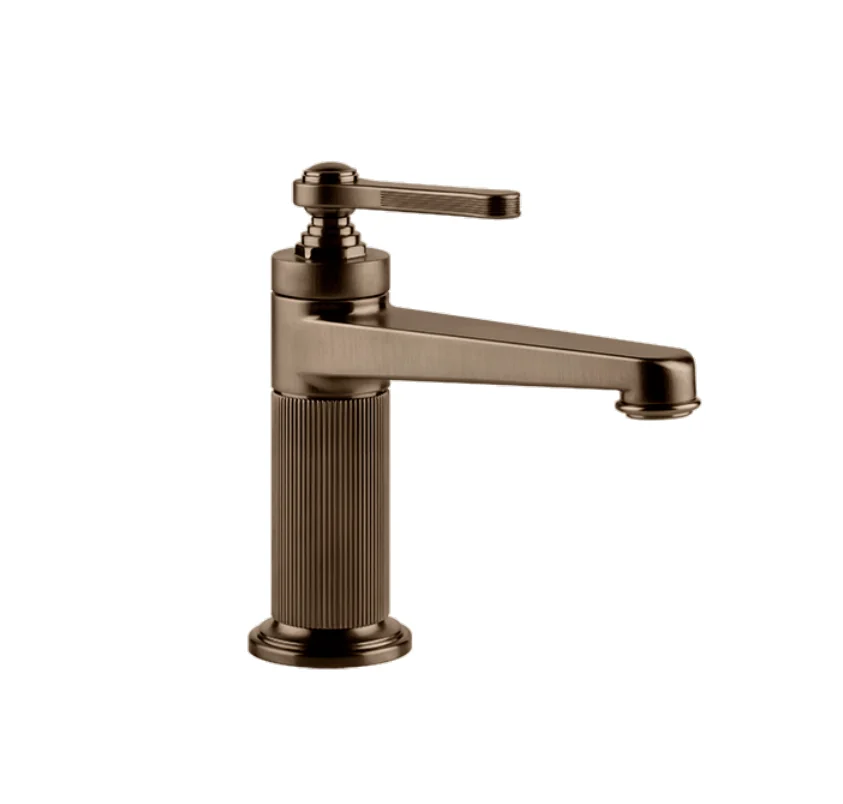 Смеситель для раковины, Gessi, VENTI20, на раковину/столешницу, цвет-Coffee Bronze Brushed PVD