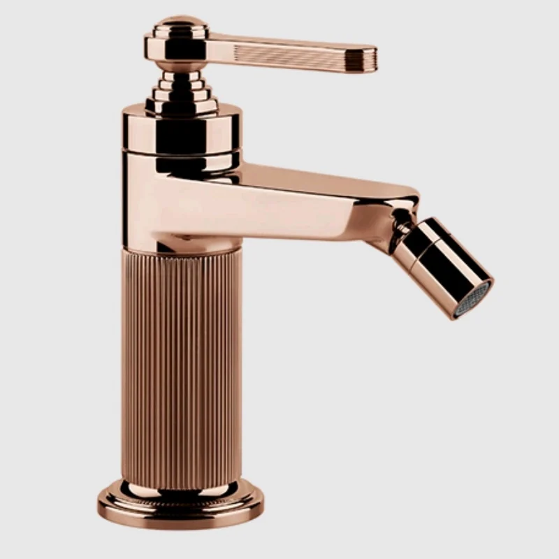 Смеситель для биде, Gessi, VENTI20, цвет-Copper PVD