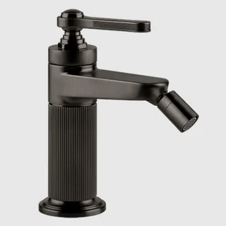 Смеситель для биде, Gessi, VENTI20, цвет-Black Metal Brushed PVD — иконка