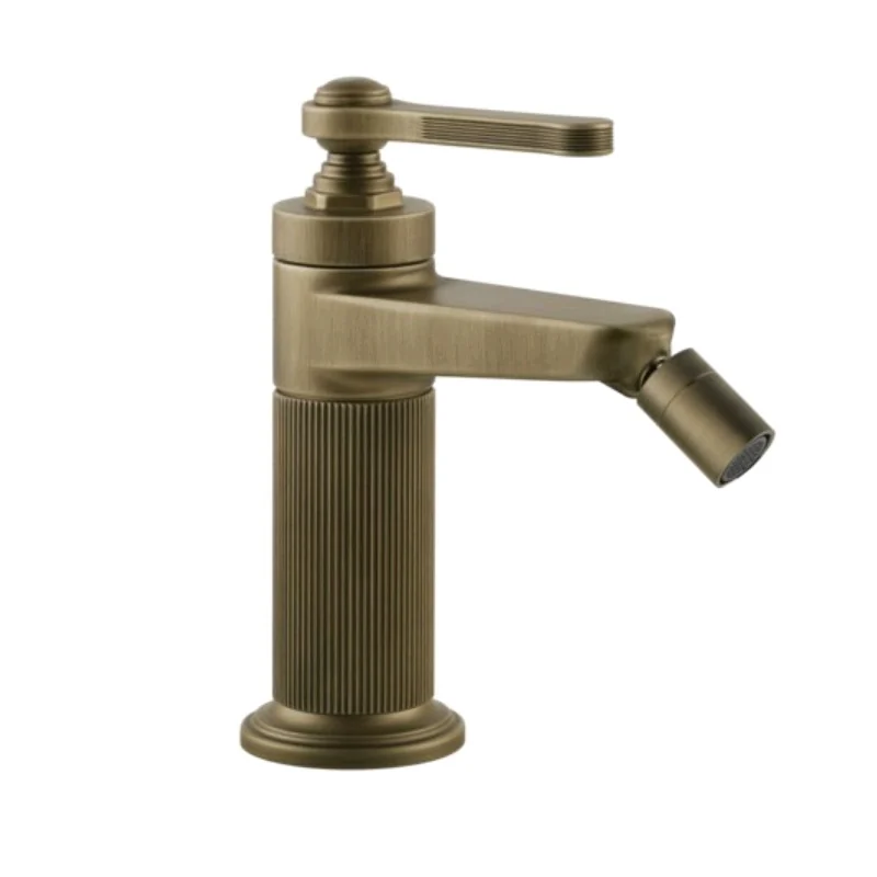 Смеситель для биде, Gessi, VENTI20, цвет-Antique Brass