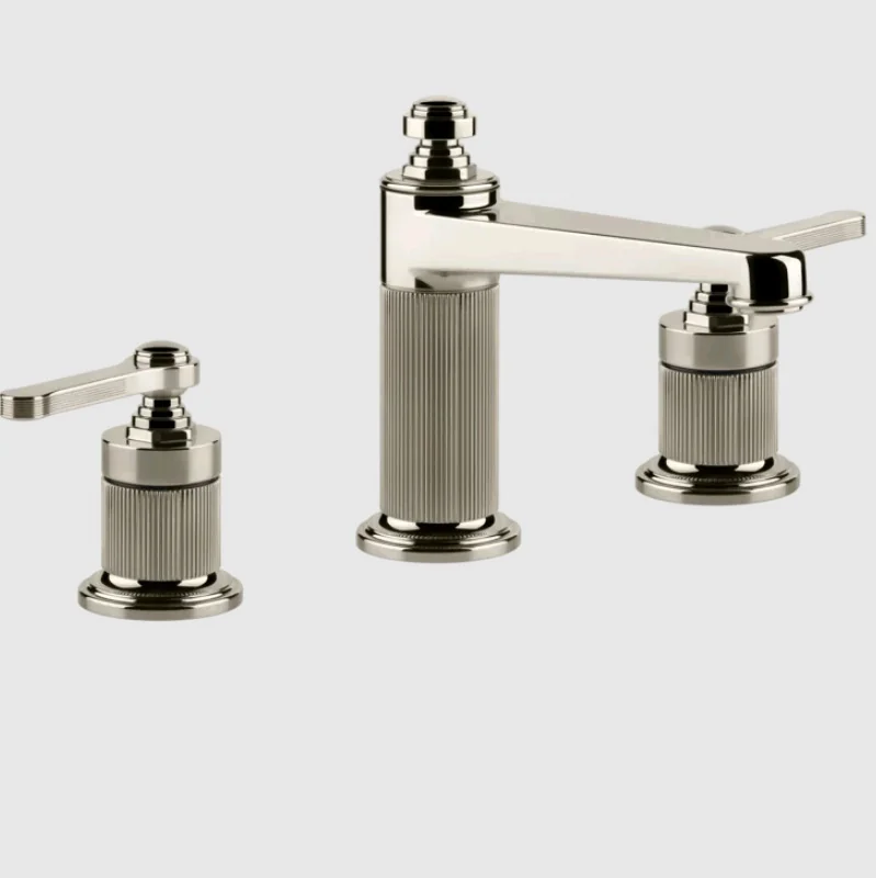 Смеситель для раковины, Gessi, VENTI20, цвет-Nickel PVD