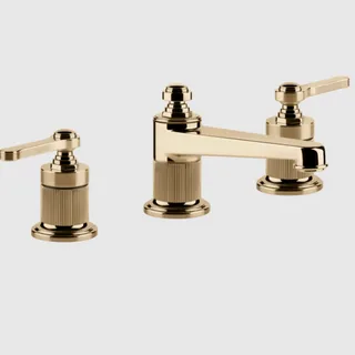 Смеситель для раковины, Gessi, VENTI20, цвет-Warm Bronze PVD