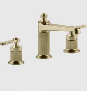 Смеситель для раковины, Gessi, VENTI20, цвет-Brushed Brass PVD