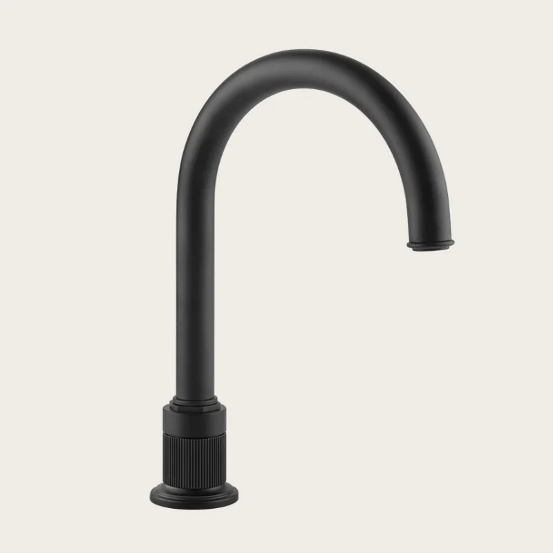 Излив, Gessi, VENTI20, цвет-черный матовый