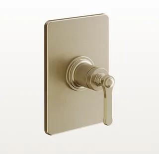 Смеситель для душа, Gessi, VENTI20, на 1 потребитель, настенный встраиваемый, цвет-Warm Bronze Brushed PVD — иконка