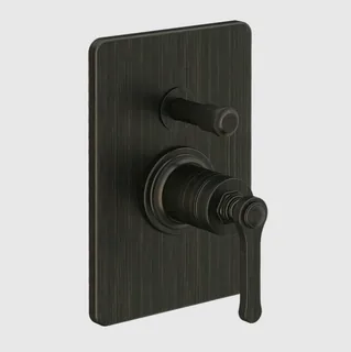 Смеситель для душа, Gessi, VENTI20, на 2 потребителя, цвет-Aged Bronze