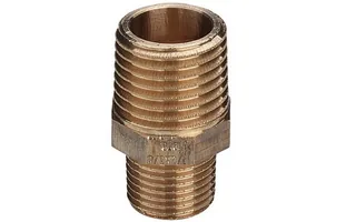 Ниппель, НН, 2 1/2", 2", бронза, редукционный