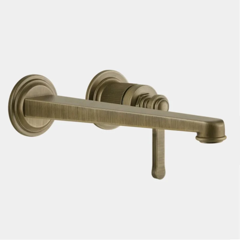 Смеситель для раковины, Gessi, VENTI20, цвет-Antique Brass