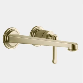 Смеситель для раковины, Gessi, VENTI20, цвет-Brushed Brass PVD