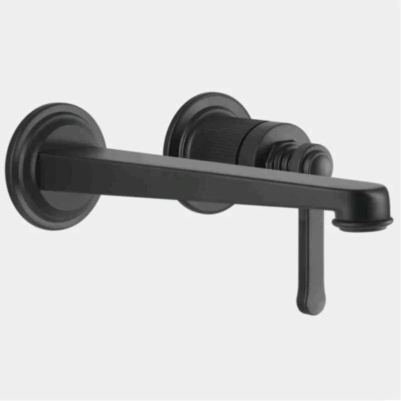 Смеситель для раковины, Gessi, VENTI20, цвет-черный матовый