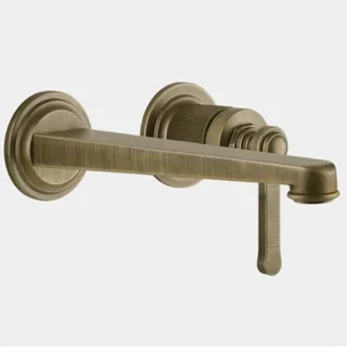 Смеситель для раковины, Gessi, VENTI20, цвет-Antique Brass