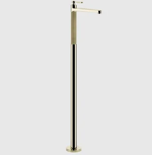 Смеситель для раковины, Gessi, VENTI20, напольный, цвет-Brass PVD