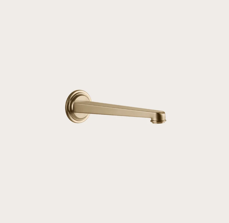 Излив, Gessi, VENTI20, цвет-Warm Bronze Brushed PVD
