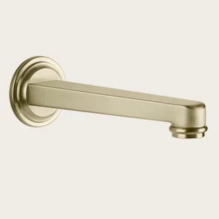 Излив, Gessi, VENTI20, цвет-Brushed Brass PVD
