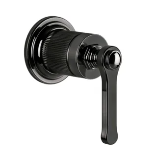 Смеситель для душа, Gessi, VENTI20, на 1 потребитель, цвет-Black Metal PVD