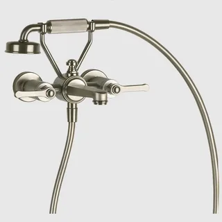 Смеситель для ванны и душа, Gessi, VENTI20, цвет-Finox Brushed Nickel (старый арт.65113/149) — иконка