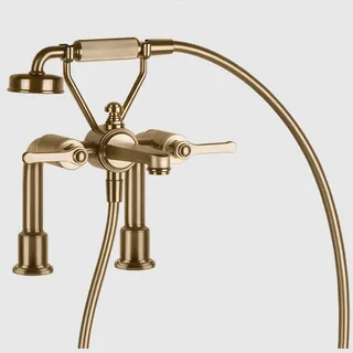Смеситель для ванны и душа, Gessi, VENTI20, цвет-Warm Bronze Brushed PVD — иконка