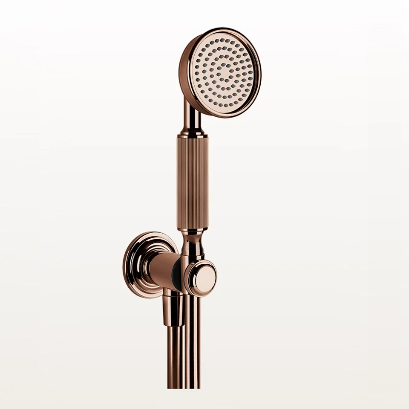 Душевой набор, Gessi, VENTI20, цвет-Copper PVD