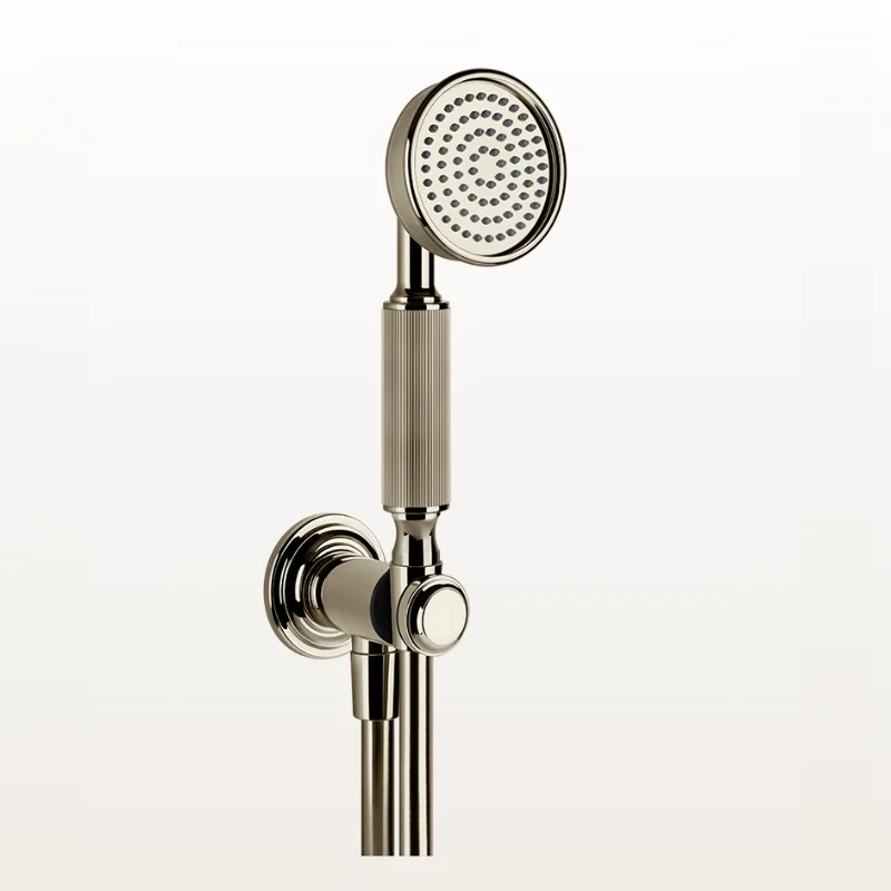 Душевой набор, Gessi, VENTI20, цвет-Nickel PVD