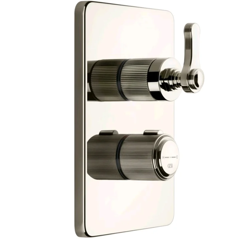 Смеситель для душа, Gessi, VENTI20, на 1 потребитель, цвет-Nickel PVD