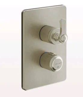 Смеситель для душа, Gessi, VENTI20, на 3 потребителя, цвет-Finox Brushed Nickel