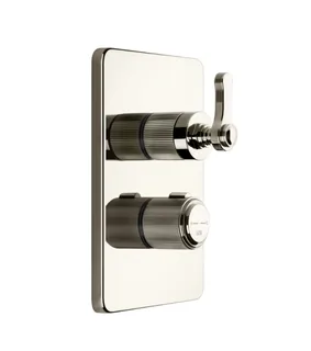 Смеситель для душа, Gessi, VENTI20, на 3 потребителя, цвет-Nickel PVD