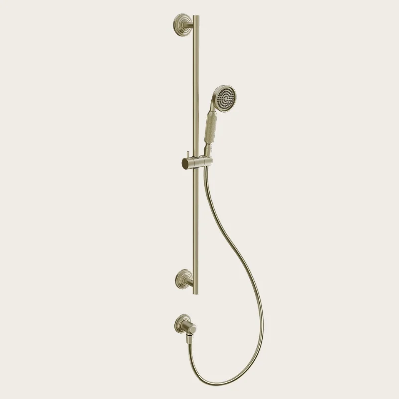 Душевой гарнитур, Gessi, VENTI20, 78, цвет-Brushed Brass PVD
