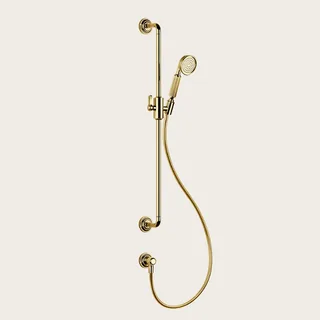 Душевой гарнитур, Gessi, VENTI20, 78, цвет-Gold PVD