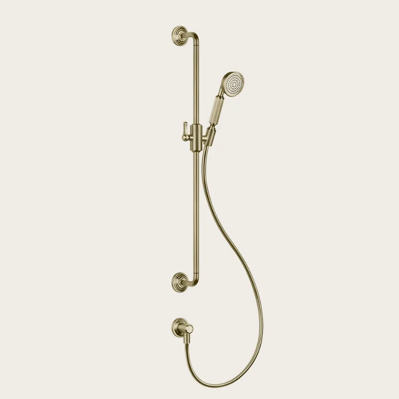 Душевой гарнитур, Gessi, VENTI20, 78, цвет-Brushed Brass PVD