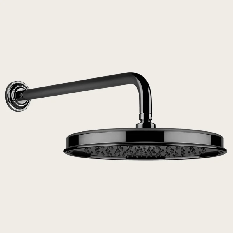 Верхний душ, Gessi, VENTI20, 328*328, цвет-Black Metal PVD
