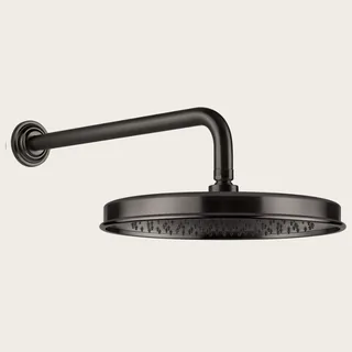 Верхний душ, Gessi, VENTI20, 328*328, цвет-Black Metal Brushed PVD