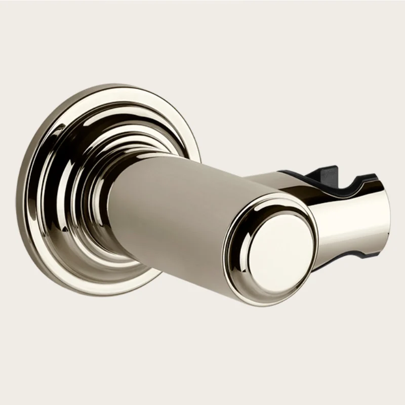 Держатель ручного душа, Gessi, VENTI20, шгв 78,5*80*65, цвет-Nickel PVD
