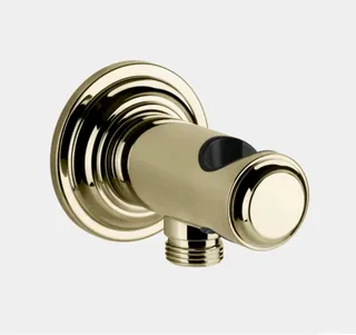 Шланговое подсоединение, Gessi, VENTI20, цвет-Brass PVD