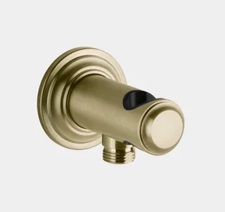 Шланговое подсоединение, Gessi, VENTI20, цвет-Brushed Brass PVD