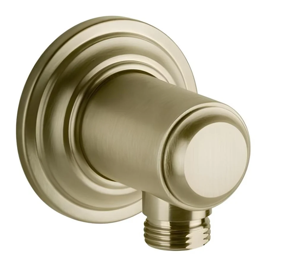 Шланговое подсоединение, Gessi, VENTI20, цвет-Brushed Brass PVD