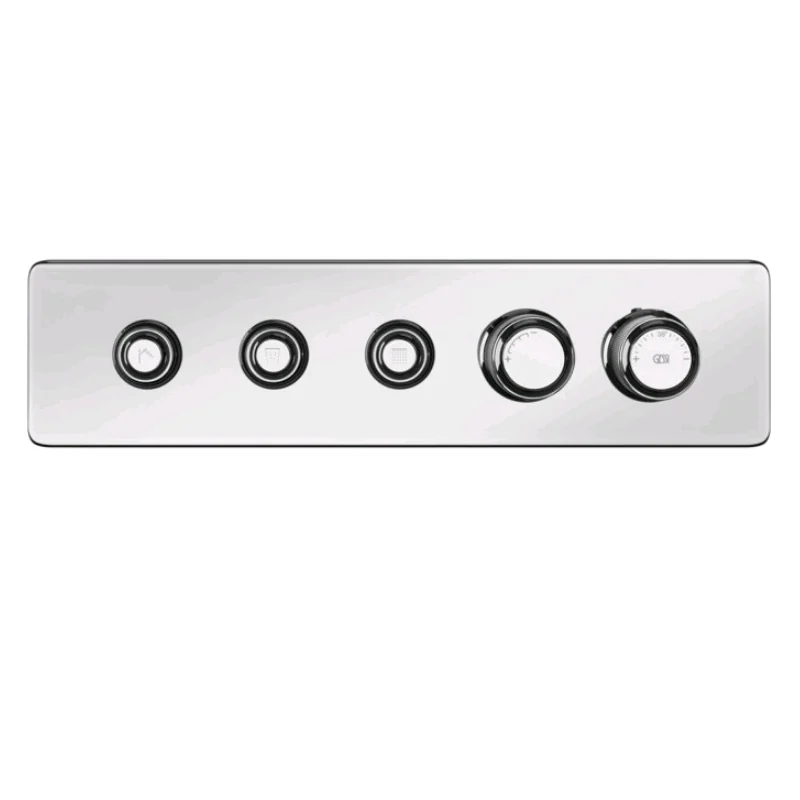 Смеситель для душа, Gessi, Hi-Fi Eclectic, на 3 потребителя, цвет-хром
