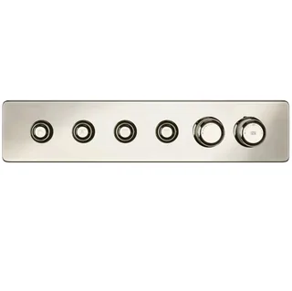 Смеситель для душа, Gessi, Hi-Fi Eclectic, на 4 потребителя, цвет-Nickel PVD