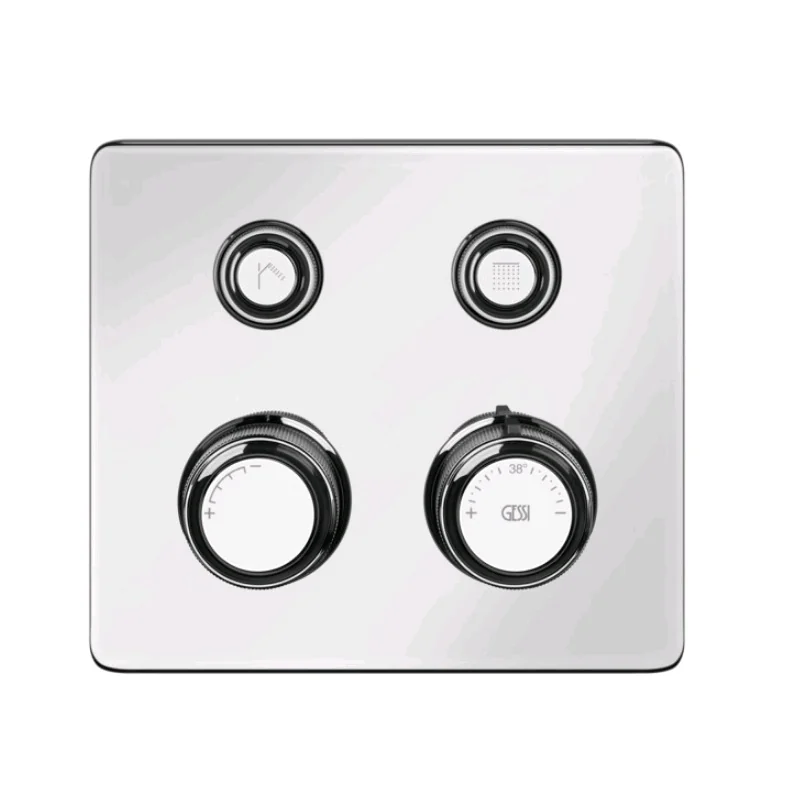 Смеситель для душа, Gessi, Hi-Fi Eclectic, на 2 потребителя, цвет-хром