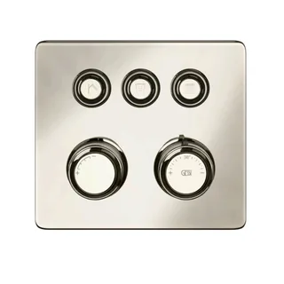 Смеситель для душа, Gessi, Hi-Fi Eclectic, на 3 потребителя, цвет-Nickel PVD