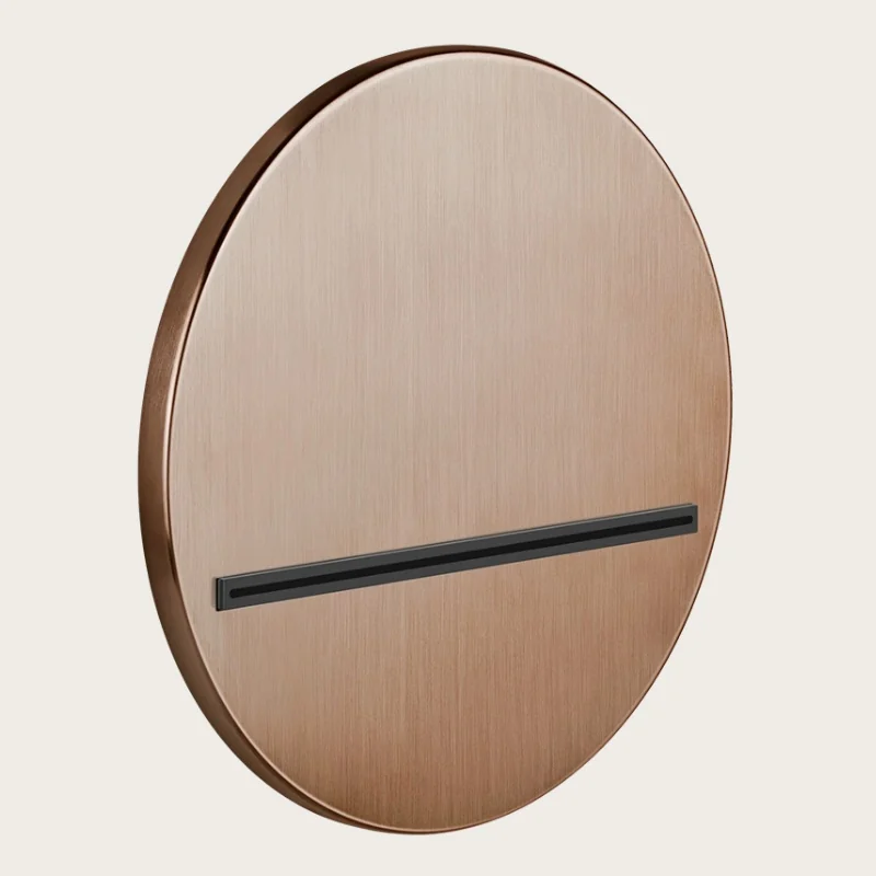 Излив, Gessi, Cascata, цвет-Copper Brushed PVD