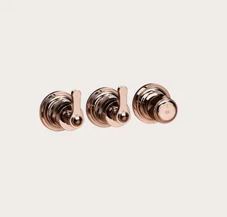Смеситель для душа, Gessi, VENTI20, на 2 потребителя, цвет- Copper PVD — иконка