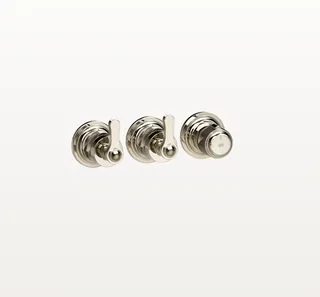 Смеситель для душа, Gessi, VENTI20, на 2 потребителя, настенный встраиваемый, цвет-Nickel PVD — иконка