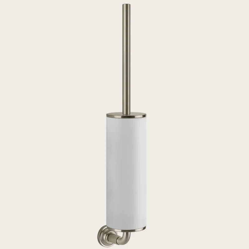 Ёршик, Gessi, VENTI20, шгв 76*115*481, цвет колбы-белый, цвет-Finox Brushed Nickel