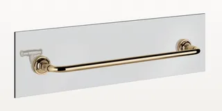 Полотенцедержатель, Gessi, VENTI20, для крепления на стекло, шгв 495*87*45, цвет-Warm Bronze PVD