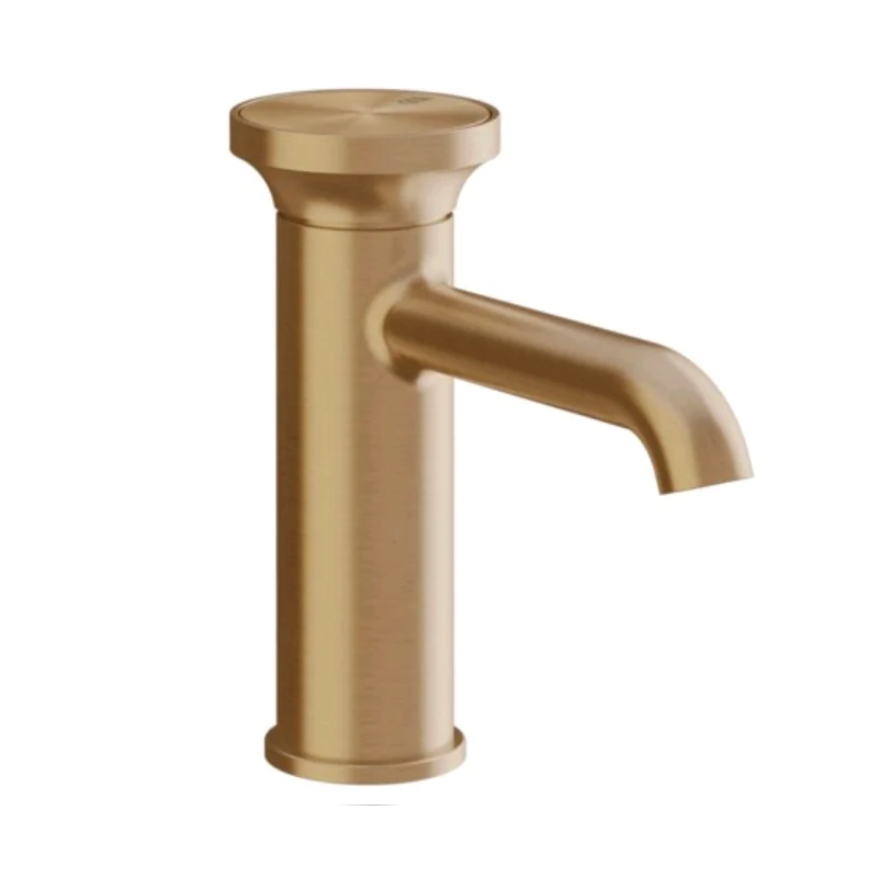 Смеситель для раковины, Gessi, Origini, цвет-Warm Bronze Brushed PVD