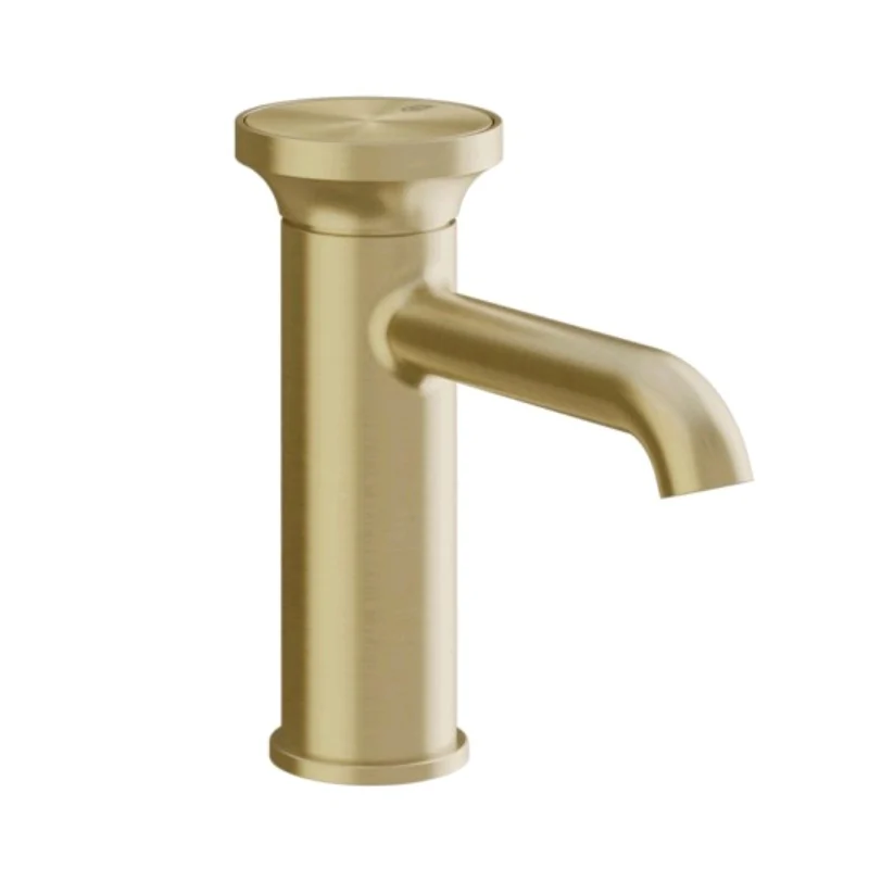 Смеситель для раковины, Gessi, Origini, цвет-Brushed Brass PVD