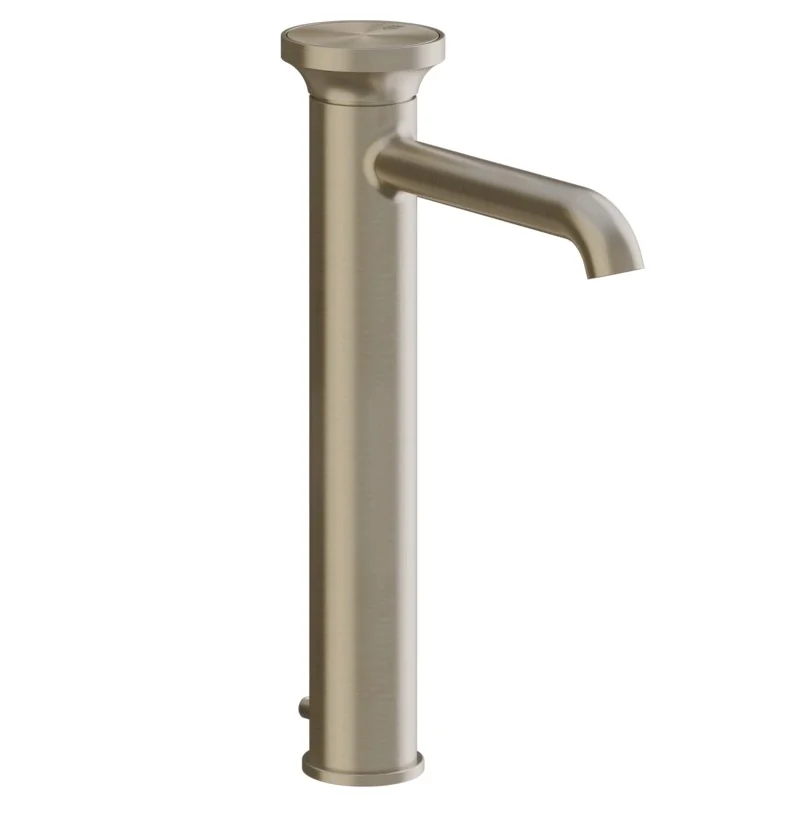 Смеситель для раковины, Gessi, Origini, цвет-Finox Brushed Nickel