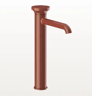 Смеситель для раковины, Gessi, Origini, на раковину/столешницу, цвет-Glossy Coral